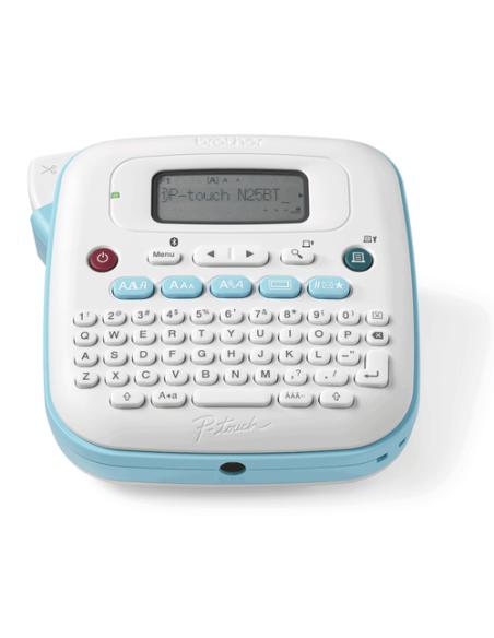 Brother PT-N25BT impresora de etiquetas Transferencia térmica Color 180 x 180 DPI 12 mm/s Inalámbrico Bluetooth