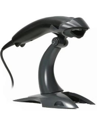 lector codigos de barras ms-1400g voyager laser omnidireccional lectura con pulsador con soporte 2d qr usb negro