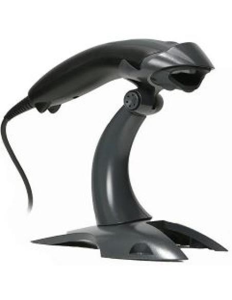 lector codigos de barras ms-1400g voyager laser omnidireccional lectura con pulsador con soporte 2d qr usb negro