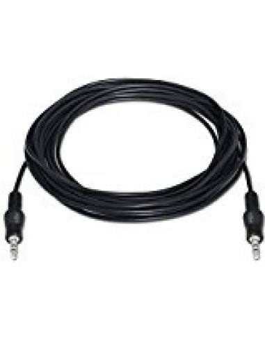 cable desde mini jack macho a mini jack macho longitud 2.5 metros