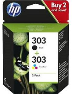 tinta 303 negro + 303 tricolor pack ahorro