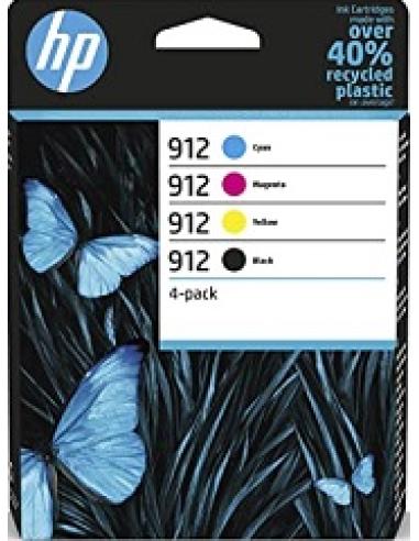 tinta 912 serie 4 colores pack ahorro