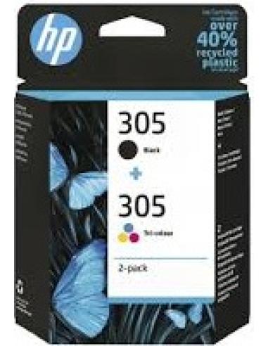 tinta 305 negro + 305 tricolor pack ahorro
