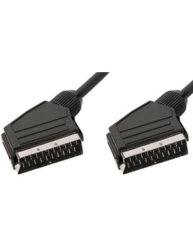 cable desde euroconector macho a euroconector macho longitud 2 metros