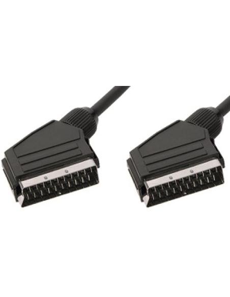 cable desde euroconector macho a euroconector macho longitud 2 metros