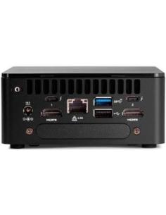 nuc barebone 12wshv50000 kit intel i5 1250p sin memoria 2xddr4 so-dimm sin disco duro 2xm.2 hd 2.5' grafica integrada intel iris