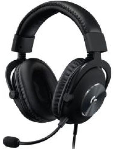 auriculares de diadema gaming pro x con microfono de varilla de 6mm pro con ecualizacion de audio optimizado y control de volume