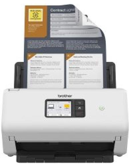 escaner documental ads-4550w a4 usb 3.0 wifi ethernet duplex velocidad 70ppm adf 60 hojas pantalla tactil hasta 105.000 explorac