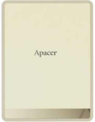 disco duro externo ssd as724 512gb usb-c color crema