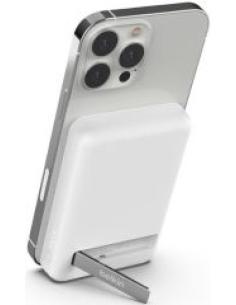 powerbank boost charge 5000mah wireless y magnetica para iphone (compatible con magsafe) blanca