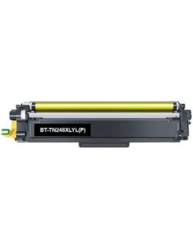toner compatible brother tn248xl amarillo