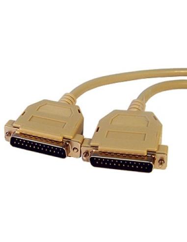 cable desde db25 macho a db25 macho longitud 10 metros