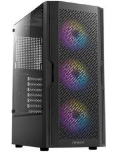 chasis semitorre gaming ax20 rgb sin fuente soporta atx micro atx mini itx bahias internas 2x3.5' 3x2.5' 3xventilador frontal 12