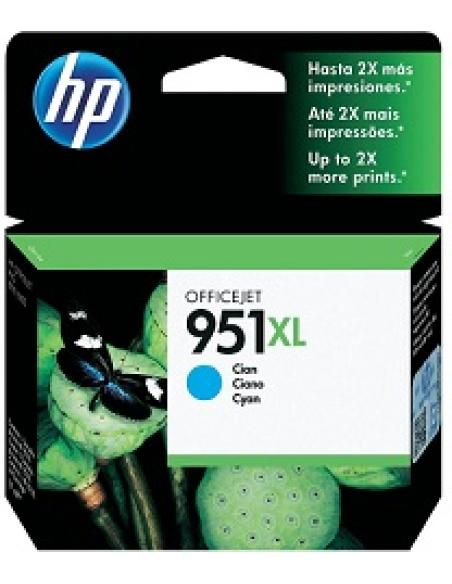 tinta 951xl cian 1.500 paginas aproximadamente