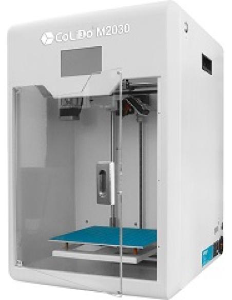 impresora 3d m2030 material impresion abs/pla volumen construccion 200x200x300mm (al x an x pr) 1xboquilla diametro boquilla 0.4
