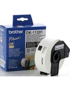 etiquetas precortadas de direccion estandar texto negro sobre fondo blanco ancho 29mm profundidad 90mm 400 etiquetas