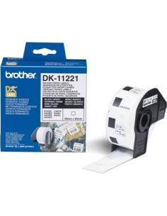 etiquetas precortadas papel 23x23mm 1000 etiquetas