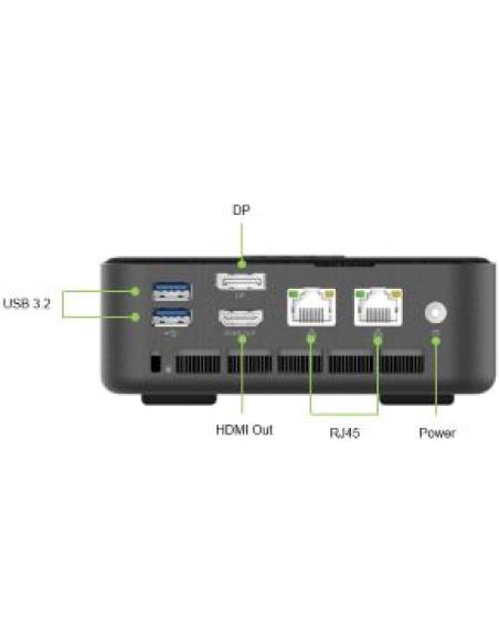 nuc barebone vn1502g-13u7u uci71355u i7 16gb ddr4 so-dimm 512gb m.2 grafica integrada intel uhd 2xethernet 4xusb 3.2 usb-c hdmi 