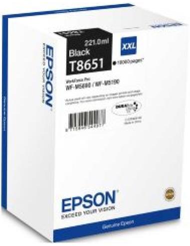 tinta compatible epson t8651/t8661 negro reemplaza a c13t865140/c13t866140