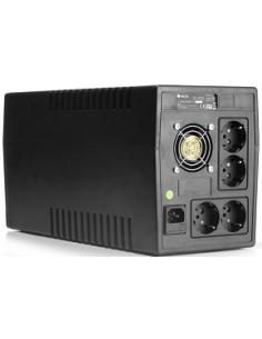 ups fortress 2000 v2 1500va 900w 230v off line formato torre con 4 conectores schuko peso 11 kg