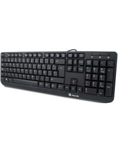 teclado funky v3 con cable usb formato normal 12 teclas multimedia negro