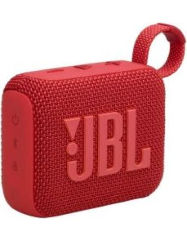 altavoces 1.0 go 4 bluetooth 4.2w bateria 500mah autonomia de 7 horas resistente al agua rojo