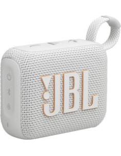 altavoces 1.0 go 4 bluetooth 4.2w bateria 500mah autonomia de 7 horas resistente al agua blanco