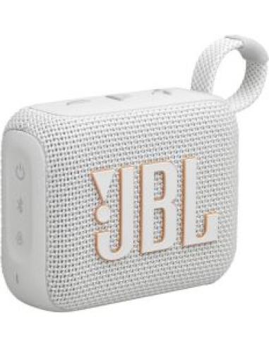 altavoces 1.0 go 4 bluetooth 4.2w bateria 500mah autonomia de 7 horas resistente al agua blanco