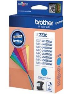 tinta lc223c cian 550 paginas segun iso/iec 24711