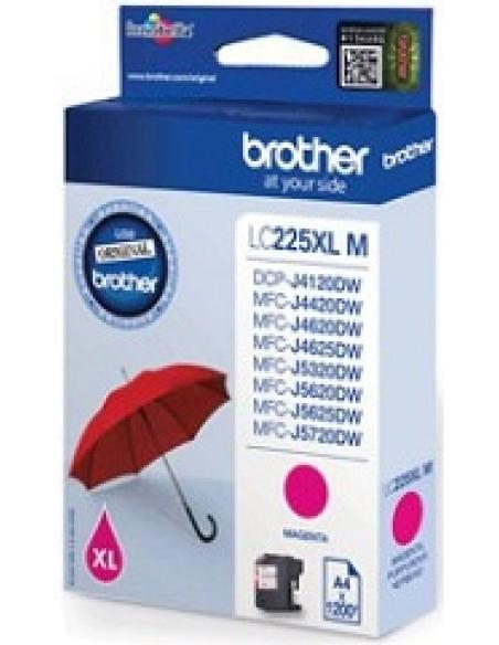 tinta lc225xlm magenta 1.200 paginas segun iso/iec 24711