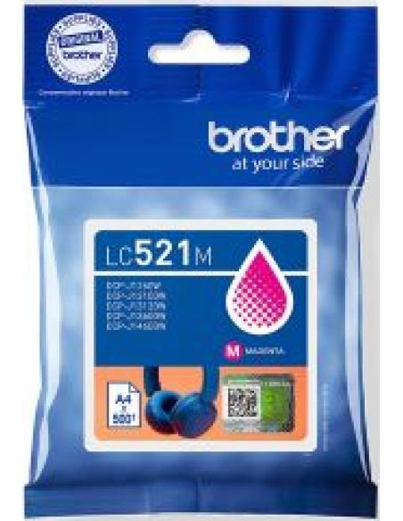 tinta lc521m magenta hasta 500 paginas segun iso/iec 24711