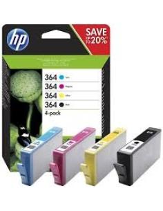 tinta 364 serie 4 colores pack ahorro