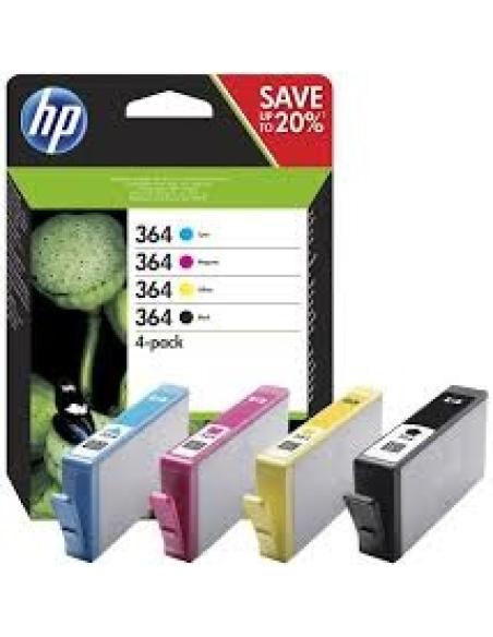 tinta 364 serie 4 colores pack ahorro