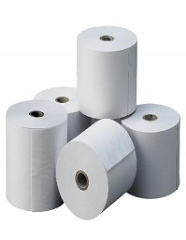papel tickets ancho 76.5mm rollo de 65 metros pack 10 unidades