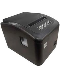 impresora de tickets termica corte automatico y seal acustica de fin de impersion usb serial ethernet y wifi negro