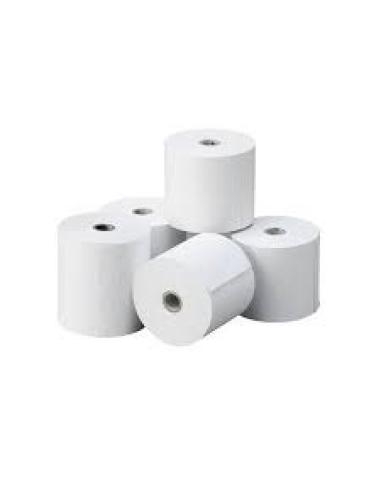 papel termico ancho 80mm rollo de 80metros pack 8 unidades