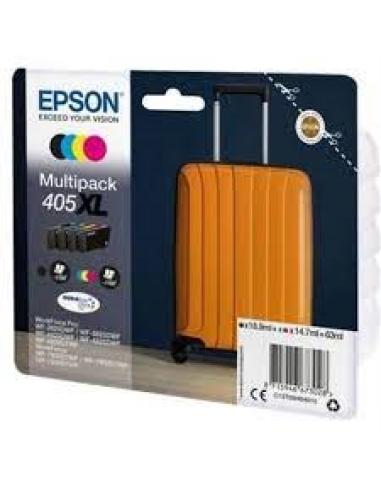 tinta t05h6 pack 4 cartuchos (negro, amarillo, cian y magenta)