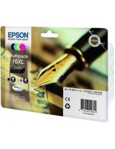 tinta 16xl pack 4 cartuchos (negro, amarillo, cian y magenta)