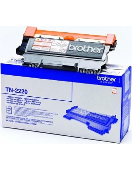 toner tn2220 negro 2.600 paginas segun iso/iec19752