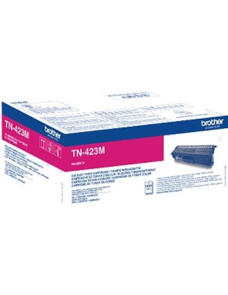 toner tn423m magenta 4.000 paginas segun iso/iec19798