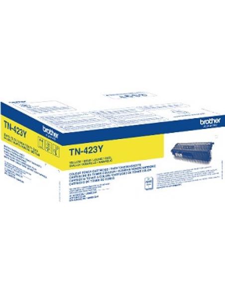 toner tn423y amarillo 4.000 paginas segun iso/iec19798