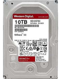 disco duro interno 3.5' red plus serial ata 10tb hdd 7200rpm 6gbit/s para: sistema nas