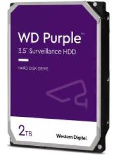 disco duro interno 3.5' purple surveillance serial ata 2tb hdd 5400rpm 6gbit/s para: sistema de videovigilancia