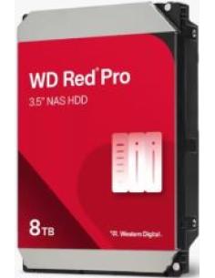 disco duro interno 3.5' red pro serial ata 8tb hdd 6gbit/s bufer 256 mb para: sistema nas