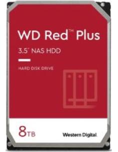 disco duro interno 3.5' red plus serial ata 8tb hdd 5640rpm 256mb 6gbit/s para: sistema nas