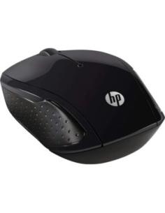 raton inalambrico hp 200 con receptor usb nano 2 botones 1000 dpi ambidiestro negro.