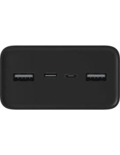 powerbank 30000mah 18w carga rapida inteligente puede cargar hasta tres dispositivos simultaneamente dos puerto s usb a y uno us