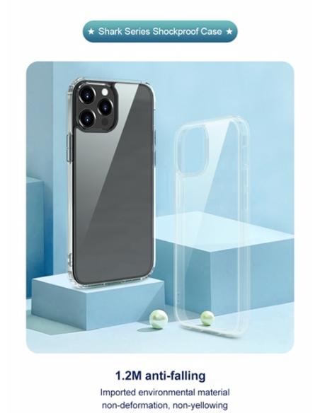 DEVIA Carcasa SHARK IPhone 14 PLUS TRANSPARENTE REF.DSTCSIP14PL