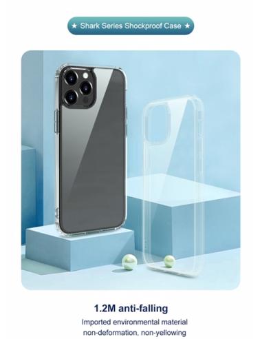 DEVIA Carcasa SHARK IPhone 14 PRO TRANSPARENTE REF.DSTCSIP14P