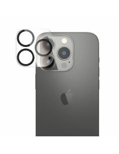 DEVIA PROTECTOR DE CAMARA IPHONE 14 PRO/MAX NEGRO ref: DSTGLIP14PMB Negro